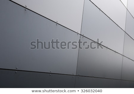 Stockfoto: Example Of Modern Architecture Apartment Building Detail