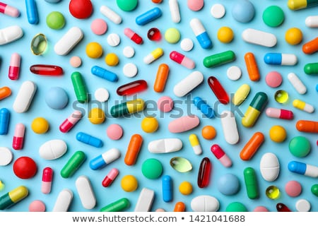 Сток-фото: Assorted Colored Pills