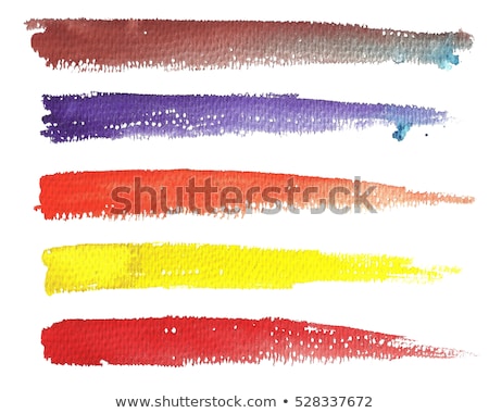 Watercolor Horizontal Title Banner For Your Design Motion Editi Stock photo © TrishaMcmillan