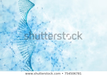 Foto d'archivio: Dna Chain Abstract Scientific Background 3d Rendering