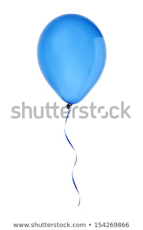 Foto stock: Red And Blue Party Balloons