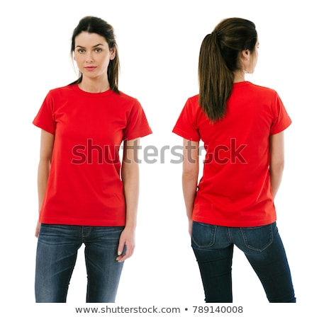 Zdjęcia stock: Woman In Red