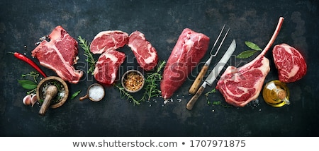 Foto stock: Raw Meat