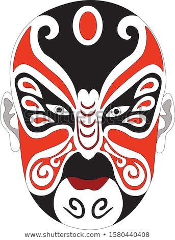 Zdjęcia stock: Colorful Chinese Traditional Opera Masks