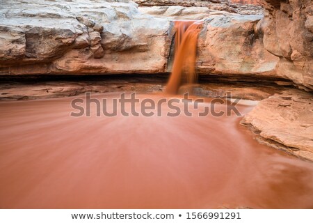 ストックフォト: Flash Flood In Bryce Canyon