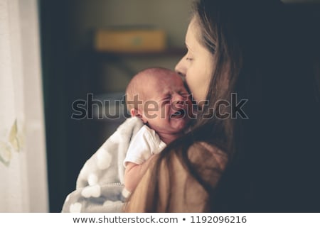 ストックフォト: Newborn Crying