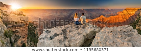 Foto stock: Spectacular Sunset At Grand Canyon