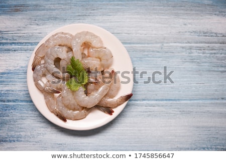 Stock foto: Peeled Shrimps