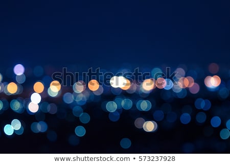 Foto stock: Abstract Colorful Beautiful Lights In The Night