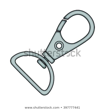 Foto stock: Metal Bag Clip