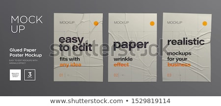 Foto stock: Vector Set Of Glue