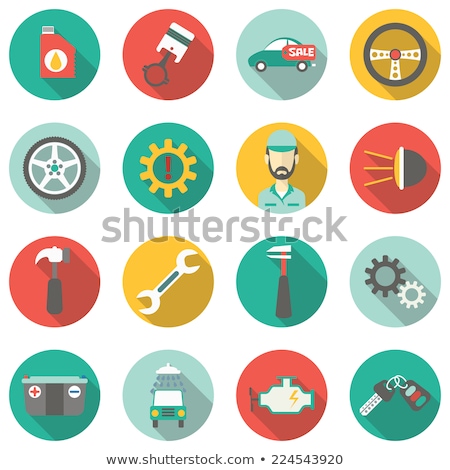 Stockfoto: Lubricant Flat Icon