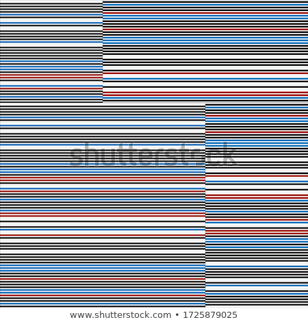 Zdjęcia stock: Abstract Zigzag Parallel Stripes Vector Seamless Pattern Repeating Monochrome Background