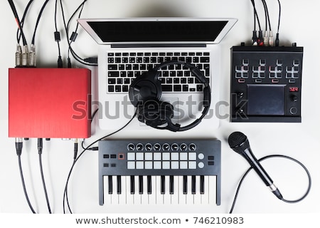 [[stock_photo]]: Home Recording Studio Equipment