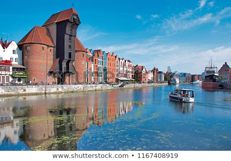 Stock photo: The Crane In Gdansk