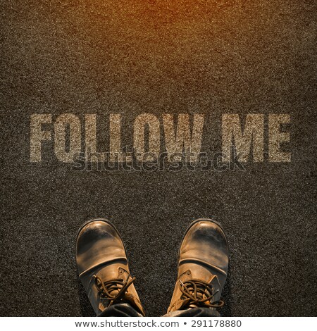 [[stock_photo]]: Follow Me Request Concept