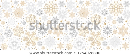 Stockfoto: Set Of Different Snowflakes