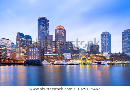 ストックフォト: Boston Skyline