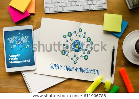 Stock photo: Acronym Of Scm For Supply Chain Management