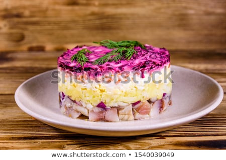 [[stock_photo]]: Alade · russe · hareng · sous · manteau · de · fourrure