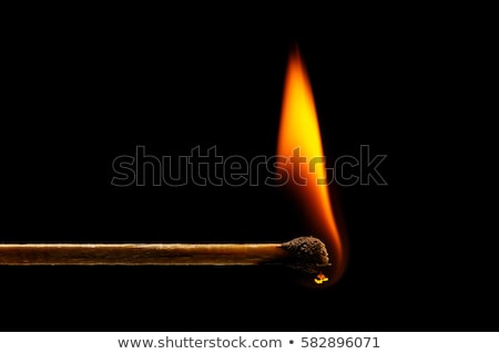 Stock fotó: Fire From Match