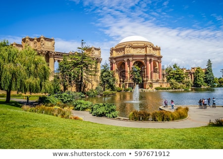 Foto stock: Palace Of Fine Arts In San Francisco