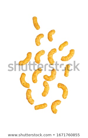 Foto stock: Corn Snack With Cheese Flavor