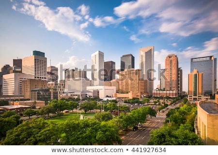 Stok fotoğraf: Skyline Of Houston Texas I