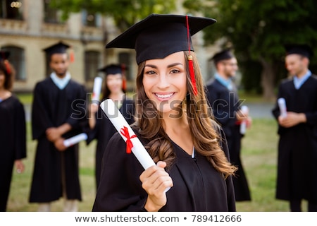 Foto stock: Ermosa · colegiala