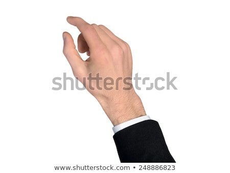 Stock photo: Business Man Hand Control