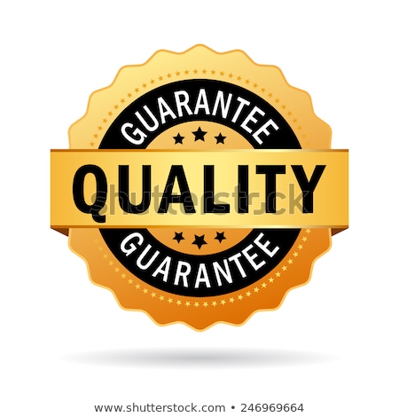 Stock photo: Golden Medal - 100 Quality Guarantee Symbol