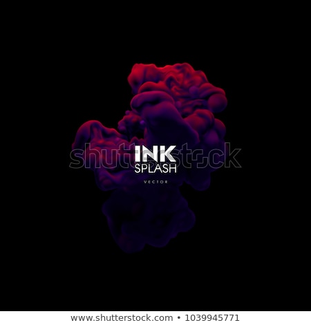 黑色背景上的紫羅蘭 商業照片 © maximmmmum
