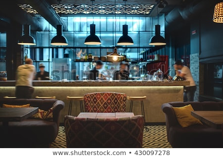 Bar Interior Detail Stockfoto © bezikus
