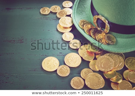 Stock photo: Saint Patricks Day Pot Of Gold And Hat