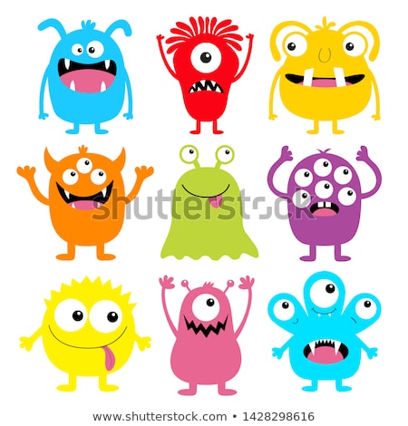 Stockfoto: Funny Monsters