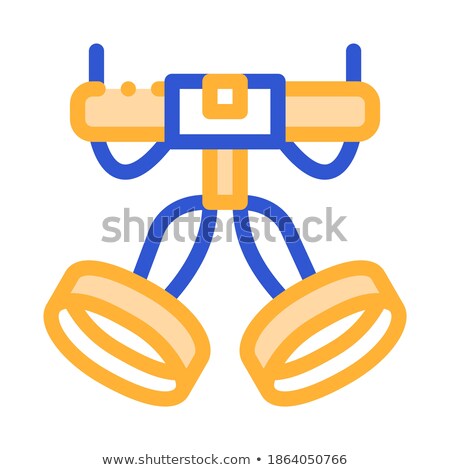 Contour Vector Icon For Climbing Hook Imagine de stoc © pikepicture