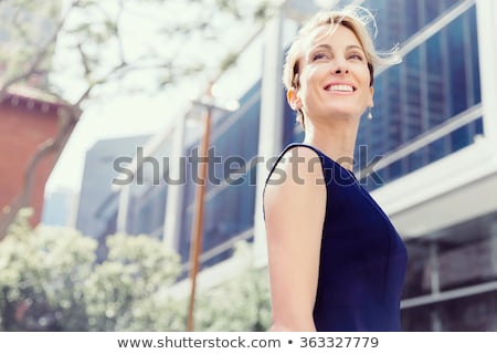 Foto stock: Woman Walking Ahead