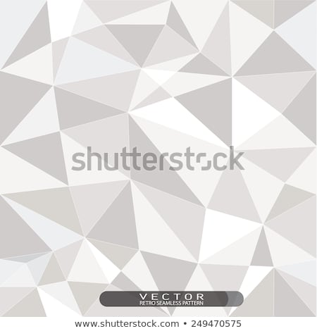 Stockfoto: Low Poly Seamless Vector Pattern