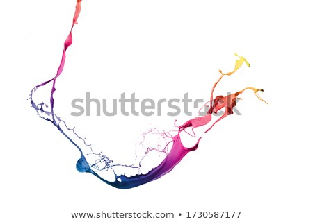 Stock photo: Colourful Droplets