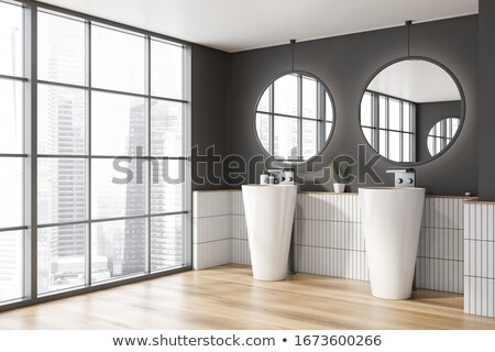 Stock photo: Original Corner Showcase