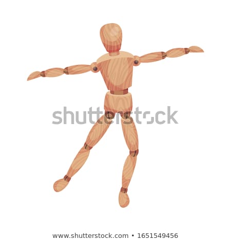 ストックフォト: Wooden Mannequin Concept