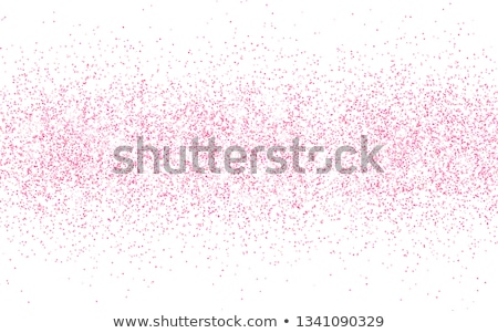 Stockfoto: Pink Glitter Sparkle On A Transparent Background Rose Gold Vibrant Background With Twinkle Lights