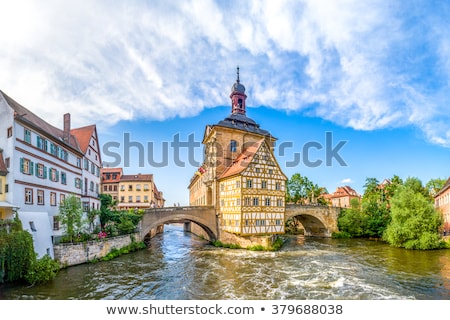 ストックフォト: Bamberg City In Germany Town Hall Building