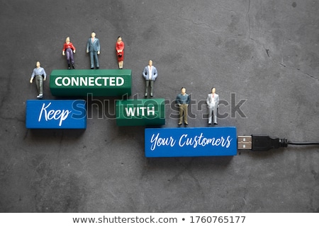 Foto stock: Target Your Customers