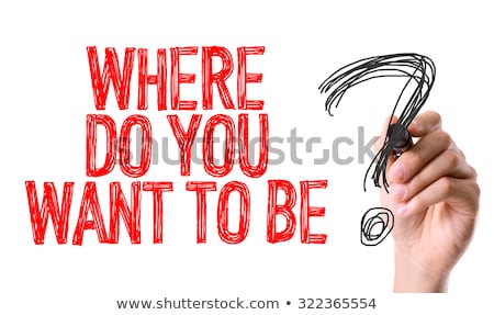 Stockfoto: What Do You Want