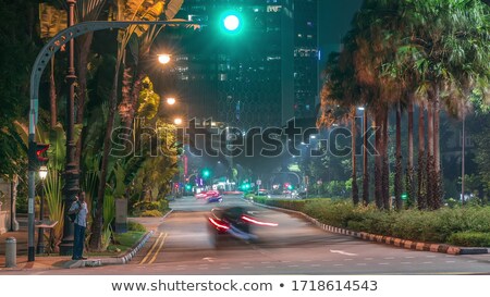 Stock fotó: Singapore Cityscape From Beach Road