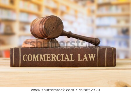 [[stock_photo]]: A Law Book With A Gavel - Commercial Law