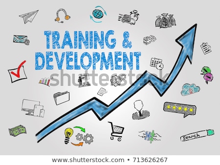 Stockfoto: Corporate Training In Arrows