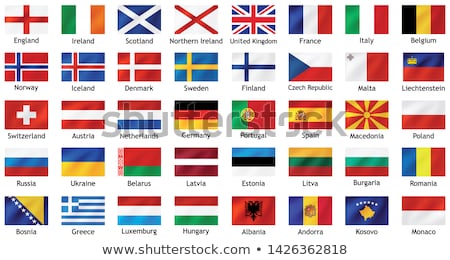 Zdjęcia stock: United Kingdom And Belarus Flags