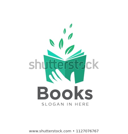 Stock fotó: Book Logo